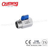 Stainless Steel Mini Ball Valve with Threaded End