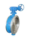 Dn800 Worm Actuated Stainless Steel Flange Type Butterfly Valve