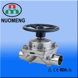 Plastic Hand Wheel Stainless Steel Manual Welded Diaphragm Valve (3A-No. RG2102)