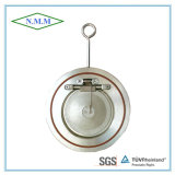 Thin Type Single Disc Swing Check Valve with Spring
