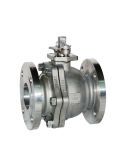 Stainless Steel 2PC Flanged End Floating Ball Valve