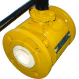 Manual Forged Carbon Steel Full Lined Ceramic Ball Valve