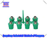 8 Cavities with Metal Inserts for Plastic Valve Injection Mould