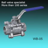 3PC Socket Weld Investment Casting AISI316 Ball Valve