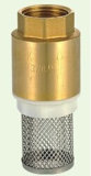 Brass Spring Check Valve with Filter