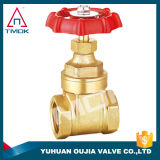 Tmok Valve Factory Brass Ball Valve with Forged Gate Valve Nickel-Plated Polishing Full Port Material Manual Power CE Approved