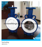 Manual Operated Full PTFE Casting Wafer/Lug Butterfly Valves