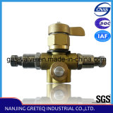 Qf-T3h2 Brass Natural Gas Valve for CNG Auto Pipeline