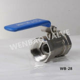 One-Piece 316 Stainless Steel Ball Valve From 1/4