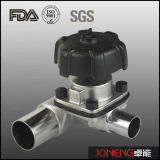 Stainless Steel Three Way Sanitary Diaphragm Valve (JN-DV1010)
