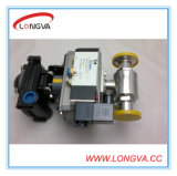 Wenzhou Stainless Steel 3 Way Ball Valve with Actuator