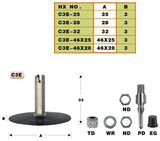 C3E Bicycle Tire Valve