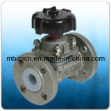 Handle Wheel Diaphragm Valves with PTFE Linning (G41)