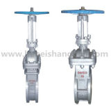 Double Direction Flow Wafer Residue Drainage Gate Valve