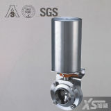Stainless Steel Sanitary Ss304 Pneumatic Butterfly Valve