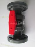 UPVC Double Union Ball Valve with Flange End
