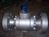 3PC Reduced Bore Trunnion Forged Steel Ball Valve