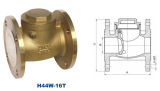 Brass Flange Swing Check Valve with CE and ISO9001
