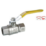 Brass Ball Valve (BV-1016) F/F with Steel Handle
