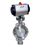 Hard Seated Pneumatic Actuator Butterfly Valves