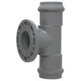 Plastic PVC Water Fitting Rubber Joint DIN Standard Pn10