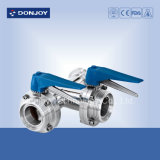 Sanitary Butterfly Valve with Multiple Handle