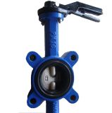Cast Iron Lug Butterfly Valve Soft Seat with Lever Operation