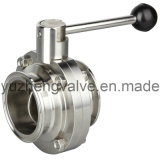 Sanitary Clamp Butterfly Valve with EPDM Seal