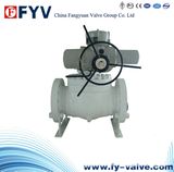 API6d Top-Entry Ball Valve with Electric Actuator