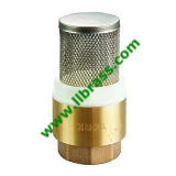 Brass Spring Check Valve with Stainless Steel Filter (LL-50003)