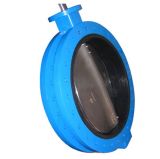 U Type Flanged End Ductile Iron Butterfly Valve