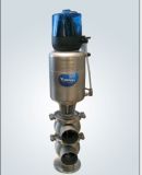 Sanitary Stainless Steel Flow Diver Valve with Think Top