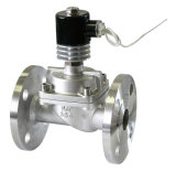 2 Way Steam Solenoid Valve with Flange Connection