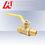 Brass Ball Valve for Gas with Steel Handle (A-8027)
