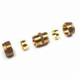 Brass Pipe Fittings CNC Precision Machining Metal Parts