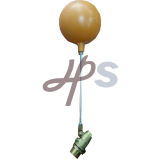 Brass Floating Ball Valve with Plastic Ball