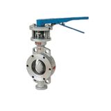 Hand Operated Stainless Steel Butterfly Valve (D343X)