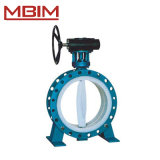 Lined Flange Style Butterfly Valve