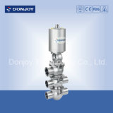 Sanitary Pneumatic Mixproof (Double Seal) Valve With Position Sensor