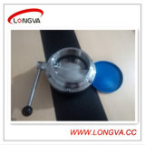 Stainless Steel 304 Large Size Sanitary Butterfly Valve