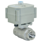 Dn15 1/2'' 2-Way DC5V/12V/24V Stainless Steel Ball Valve Electric Drinking Water Control Valve with NSF61 Certificated