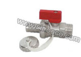 Manual Power Reduced Male Brass Ball Valve