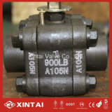 3PC Forged A105 Cl900 Threaded Ball Valve
