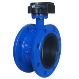 Cast Iron/Ductile Iron Lined Flanged Butterfly Valve