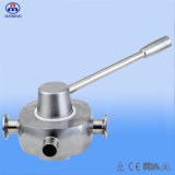 Stainless Steel Two Clamped Two Welded Plug Valve