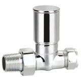 Brass Angle Radiator Valve with Nickle Plated (YD-RV020)