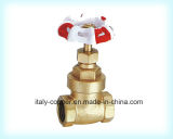 Forged Brass Gate Valve with Iron Handle