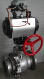 Pneumatic Actuator Operated Flanged Ball Valve (ASTM/ANSI RF Flanged 150LB)