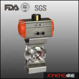 Stainless Steel Pneumatic Actuated Butterfly Valve (JN-BV3004)