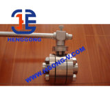 Three Piece Weld Ends Ss304/Ss316 Forged Ball Valve